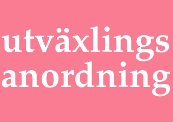 Synonym utväxlingsanordning