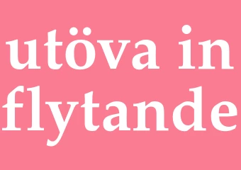 Synonym utöva inflytande