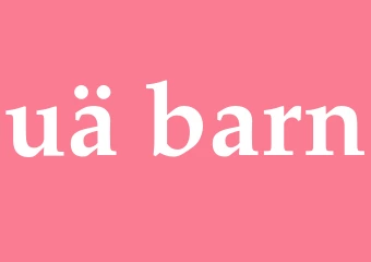 Synonym uä-barn