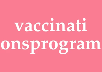 Synonym vaccinationsprogram