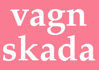 Synonym vagnskada