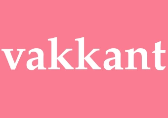 Synonym vakkant