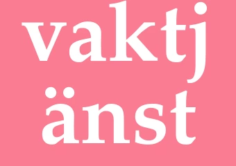 Synonym vaktjänst