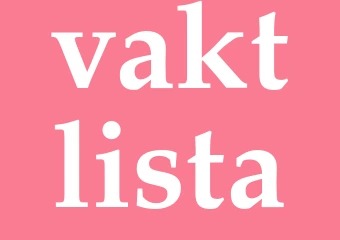 Synonym vaktlista