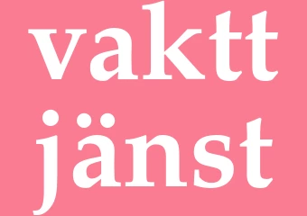 Synonym vakttjänst