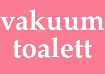 Synonym vakuumtoalett
