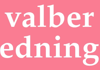 Synonym valberedning