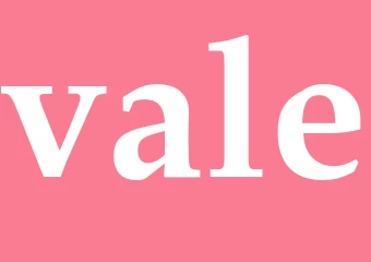 Synonym vale