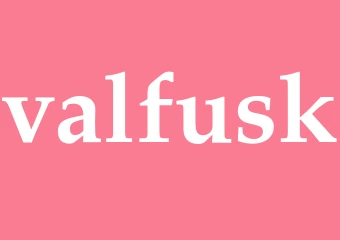 Synonym valfusk