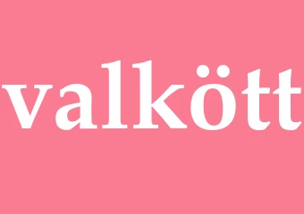 Synonym valkött