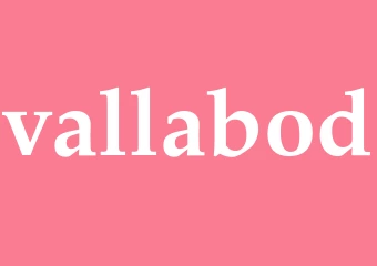 Synonym vallabod