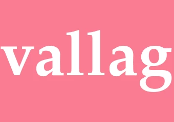 Synonym vallag