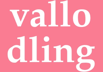 Synonym vallodling