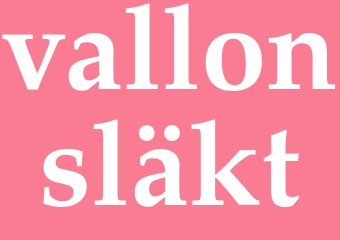 Synonym vallonsläkt