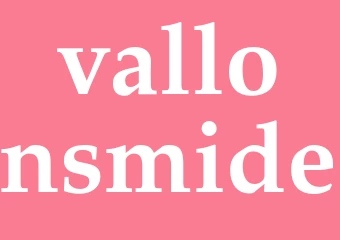 Synonym vallonsmide