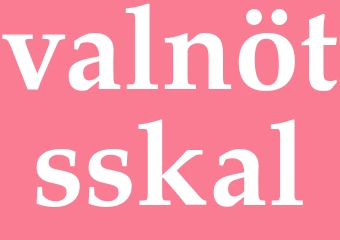 Synonym valnötsskal
