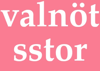 Synonym valnötsstor