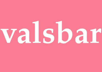 Synonym valsbar