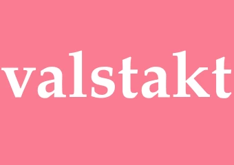 Synonym valstakt