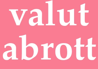 Synonym valutabrott