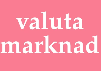 Synonym valutamarknad