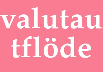 Synonym valutautflöde
