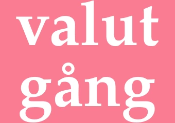 Synonym valutgång