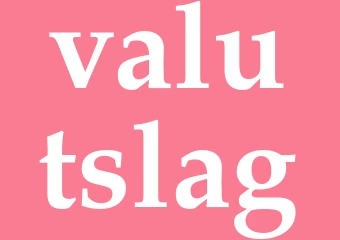 Synonym valutslag