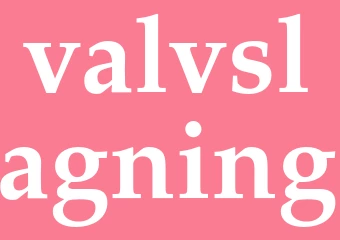 Synonym valvslagning