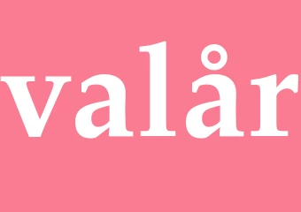 Synonym valår