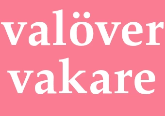 Synonym valövervakare