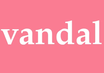 Synonym vandal