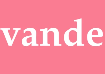 Synonym vande