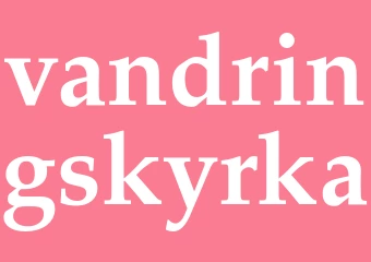 Synonym vandringskyrka