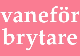 Synonym vaneförbrytare