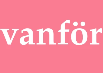 Synonym vanför