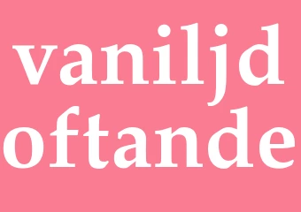 Synonym vaniljdoftande