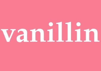 Synonym vanillin
