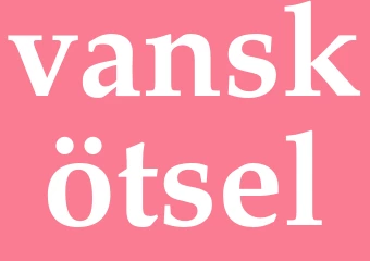 Synonym vanskötsel