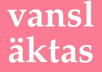 Synonym vansläktas