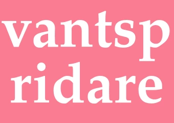 Synonym vantspridare