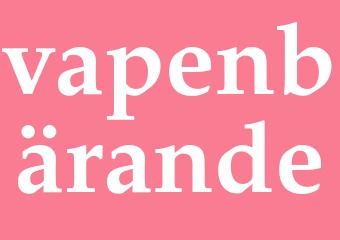 Synonym vapenbärande