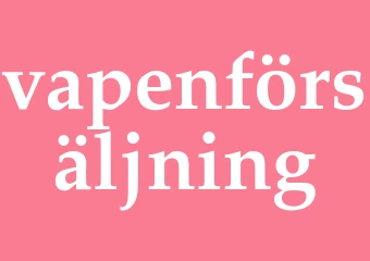 Synonym vapenförsäljning