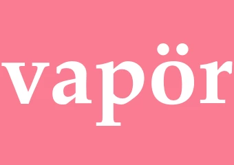 Synonym vapör