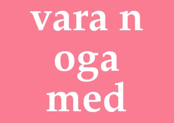 Synonym vara noga med