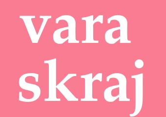 Synonym vara skraj