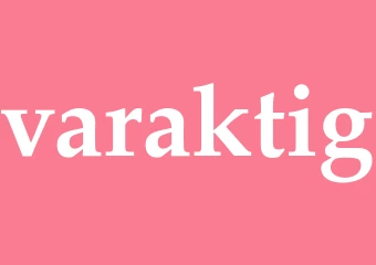 Synonym varaktig