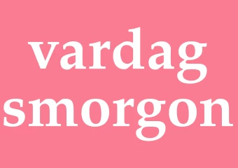 Synonym vardagsmorgon