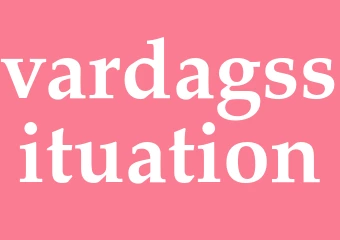 Synonym vardagssituation