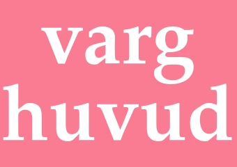 Synonym varghuvud